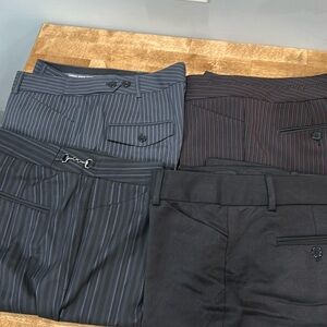 LOT 4 pairs Express editors pants size 8